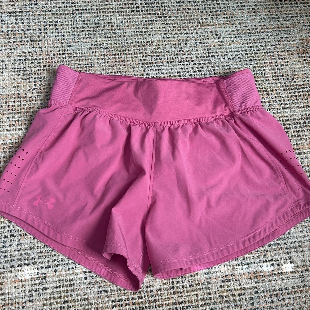 Under Armour Women's Pink Athletic Shorts